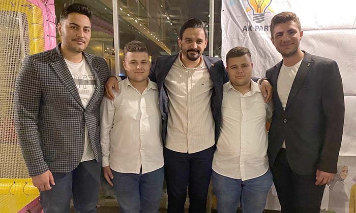 AK PARTİ ÇİNE'DE GENÇLERLE BULUŞTU