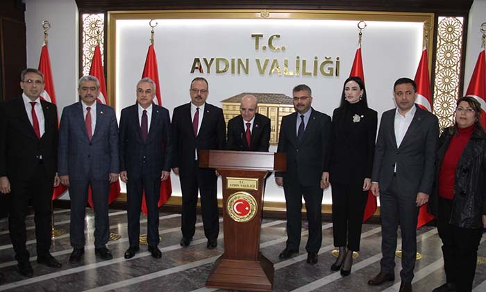 BAKAN ŞİMŞEK, AYDIN'DA TEMASLARDA BULUNDU
