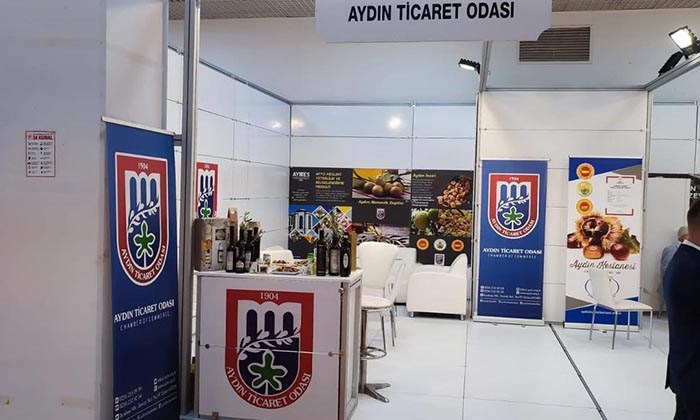 AYDIN'IN SARI ALTINI İSTANBUL'DA TANITILDI BAŞKAN ÜLKEN: "ÜRETİCİLER İÇİN FUARLARIN ÖNEMİ BÜYÜK"