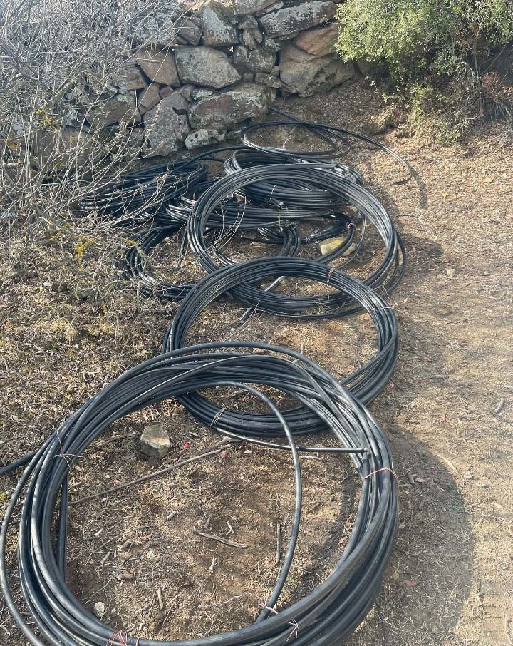 JANDARMA, KABLO HIRSIZLARINI SUÇÜSTÜ YAKALADI