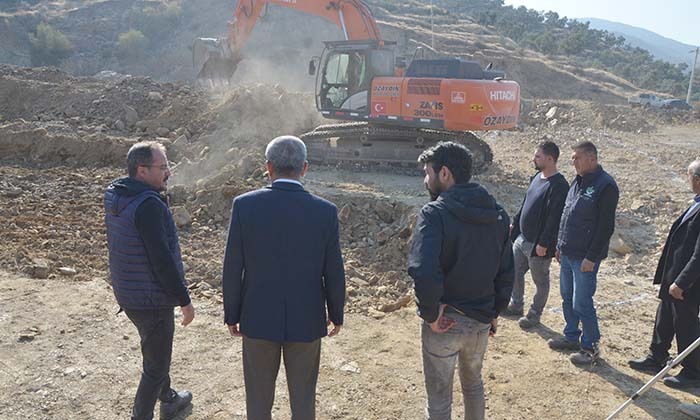 KOÇARLI'DA 79 KONUTLUK TOKİ İNŞAATI BAŞLADI