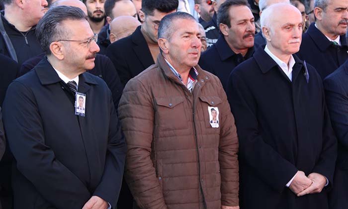 ÇİNELİ ŞEHİT KOMİSER SON YOLCULUĞUNA UĞURLANDI