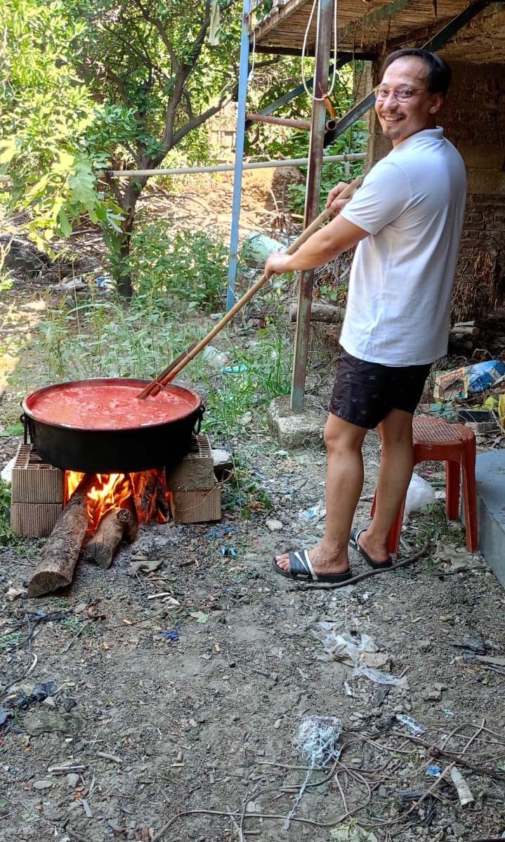 AYDIN'DA SALÇA KAZANLARI KAYNAMAYA BAŞLADI