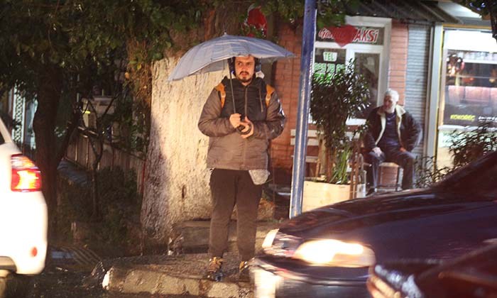 AYDIN'DA BEKLENEN SAĞANAK YAĞIŞ BAŞLADI