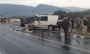 AYDIN'DA ZİNCİRLEME TRAFİK KAZASI: 1 ÖLÜ