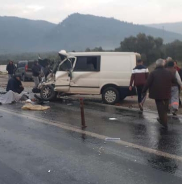 AYDIN'DA ZİNCİRLEME TRAFİK KAZASI: 1 ÖLÜ