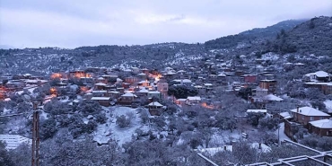 ÇİNE VE KARPUZLUYA KAR YAĞDI (11)