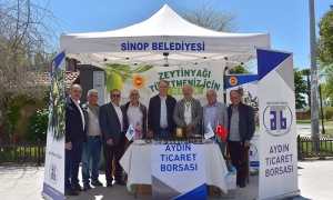 AYDIN MEMECİK ZEYTİNYAĞI SİNOP'TA TANITILDI