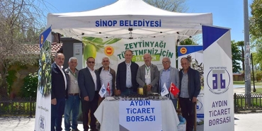 AYDIN MEMECİK ZEYTİNYAĞI SİNOP'TA TANITILDI