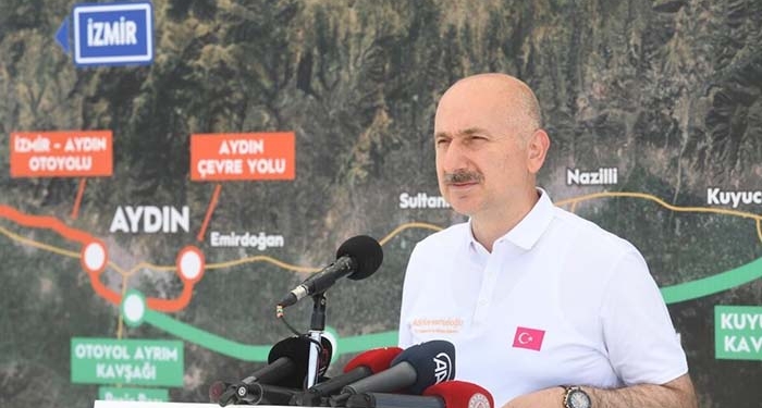 BAKAN KARAİSMAİLOĞLU; "AYDIN-DENİZLİ OTOYOLU YILDA 731 MİLYON LİRA TASARRUF SAĞLAYACAK"