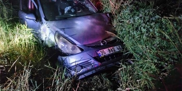 NAZİLLİ'DE TRAFİK KAZASI: 1 ÖLÜ, 2 YARALI