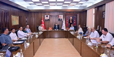 AYDIN'IN TARİHİ MASAYA YATIRILDI VALİ AKSOY, KAZI BAŞKANLARI İLE BİR ARAYA GELDİ