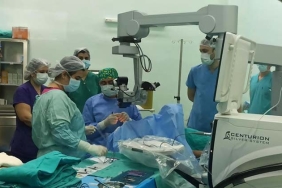 ADH'DE KATARAKT AMELİYAT CİHAZI HİZMETE SUNULDU