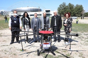 İLK YERLİ TARIMSAL İNSANSIZ HAVA ARACI (TİHA) TANITILDI