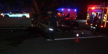 MUĞLA'DA TRAFİK KAZASI: 1 ÖLÜ 1 YARALI