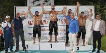 MARMARİS YAĞLI GÜREŞLERİNİN BAŞ PEHLİVANI ALİ GÜRBÜZ OLDU