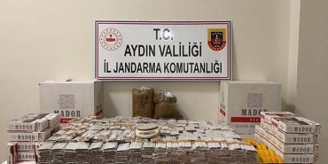 AYDIN'DA 35 BİN 800 ADET MAKARON ELE GEÇİRİLDİ