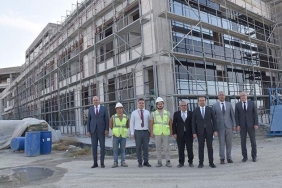AYDIN İL SAĞLIK MÜDÜRÜ ŞENKUL, ÇİNE DEVLET HASTANESİ İNŞAATINDA İNCELEMELERDE BULUNDU