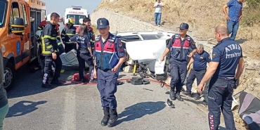 AYDIN'DA TRAFİK KAZASI: 1 ÖLÜ, 1'İ AĞIR 2 YARALI