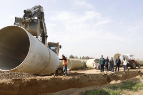 ÇİNE VE KOÇARLI'DA SULAMA BORULARI YER ALTINA İNDİ
