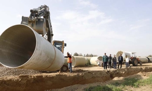 ÇİNE VE KOÇARLI'DA SULAMA BORULARI YER ALTINA İNDİ