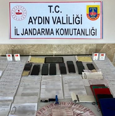 AYDIN MERKEZLİ 4 İLDE 46 MİLYONLUK DOLANDIRICILIK OPERASYONU: 35 GÖZALTI
