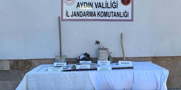 kaçak kazı-çine