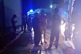 OTOBAN ŞANTİYESİNDE ÇALIŞAN İŞÇİLER YEDİKLERİ YEMEKTEN ZEHİRLENDİ