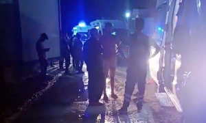 OTOBAN ŞANTİYESİNDE ÇALIŞAN İŞÇİLER YEDİKLERİ YEMEKTEN ZEHİRLENDİ