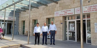 MÜDÜR ŞENKUL, ÇİNE'DEKİ SAĞLIK HİZMETLERİNİ YERİNDE İNCELEDİ