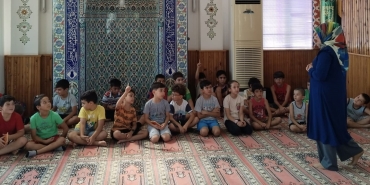 ÇİNE'DE YAZ KUR'AN KURSU ÖĞRENCİLERİNE FARKINDALIK SEMİNERLERİ VERİLİYOR