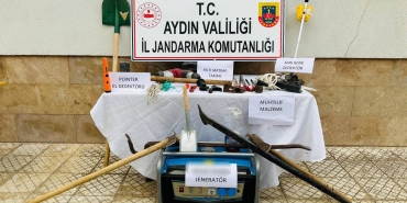 Çine kaçak kazı 2
