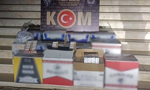 AYDIN'DA 128 BİN 400 ADET MAKARON ELE GEÇİRİLDİ