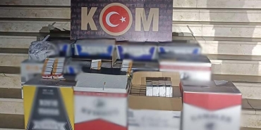 AYDIN'DA 128 BİN 400 ADET MAKARON ELE GEÇİRİLDİ