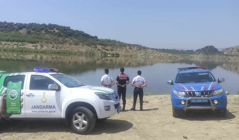 Barajlarda kıyı denetimi yapıldı