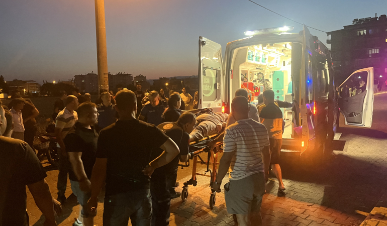 Çine’de motosiklet kazası
