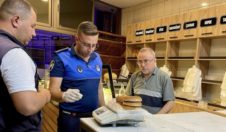 Çine’de ekmek fırınları denetlendi
