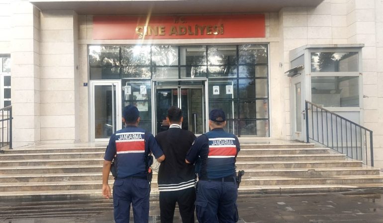 Aranan şahıs Çine’de yakalandı