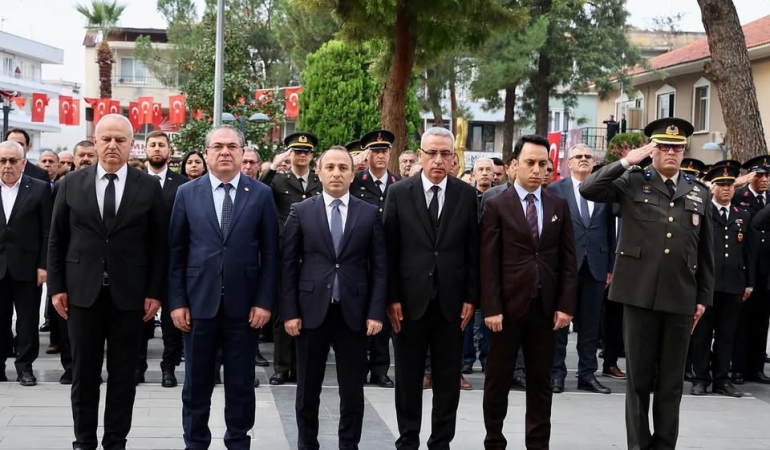 Atatürk Çine’de anıldı