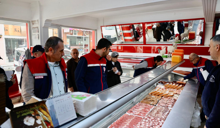 Çine’deki kasaplara sıkı denetim
