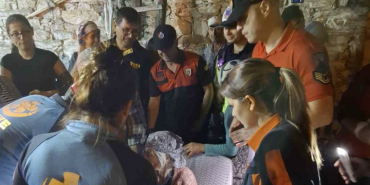 ALZHEİMER HASTASI YAŞLI KADIN EKİPLERİN ÇALIŞMASIYLA SAĞ BULUNDU